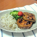 いたむ's cooksnap of when they made れんこんとひき肉の照り焼きバーグ.