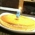 ごんべい君's cooksnap of when they made ウチだけのチーズケーキ☆.