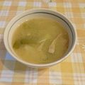 オレンジリング's cooksnap of when they made キャベツと絹さやの味噌汁.