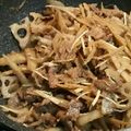 akilarry's cooksnap of when they made 牛肉と根菜の時雨煮.