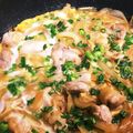 miipuusan's cooksnap of when they made めんつゆで定番の親子丼♡.