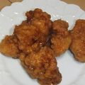 きらり流れ星's cooksnap of when they made 鶏のざんぎ(唐揚げ) 甘酢あんかけ.
