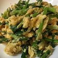 りんごポット's cooksnap of when they made ＊節約！簡単！かぶの葉の卵炒め＊.