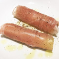まいっちんぐ♪松子's cooksnap of when they made おつまみにも◎とろ〜り長ネギの生ハム巻き.