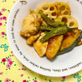 ふたごゆき's cooksnap of when they made 鶏むね肉と蓮根、南瓜の蒲焼き＊黒胡椒かけ.