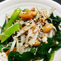 yuyuken's cooksnap of when they made 小松菜とえのきのピーナッツ和え.