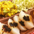ひまわり's cooksnap of when they made 醤油ネギだれのふろふき大根.