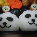 ♥ゅみりぉん♥'s cooksnap of when they made キャラ弁　パンダ.