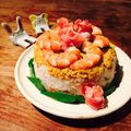 kaokaofood's cooksnap of when they made ひな祭りやお祝いに！簡単ちらし寿司ケーキ.
