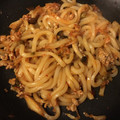ヴィーナスけい's cooksnap of when they made ☆旨辛☆ キムチと豚ひき肉の焼きうどん.