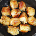 CafeLeche's cooksnap of when they made うずらの卵の竹輪&豚肉ダブル巻き巻き◎.