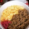 ☆ずぴちゃん☆'s cooksnap of when they made 15分でいただきます♪簡単そぼろ丼.