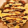ノンタンパパ's cooksnap of when they made 余った焼そばの粉でお好みﾗｲｽ.