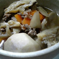 ちょこれーとなっつ's cooksnap of when they made 宮城の人も大好き♪山形風いも煮汁♡.