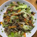 なみか☆'s cooksnap of when they made ひき肉と野菜の味噌バタ—炒め♪.