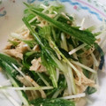 クック6DDPP8☆'s cooksnap of when they made 水菜とささみのさっぱり梅ごまサラダ.