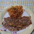 ラリー＆サラ's cooksnap of when they made 【フリータ対象】上級スパゲティ　付け合せ.