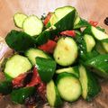 alco23's cooksnap of when they made 叩き胡瓜〜梅和え〜.