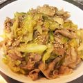 nyauko's cooksnap of when they made シンプル☆豚バラとキャベツの味噌炒め.