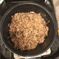 ぺたぺたぺたる's cooksnap of when they made 旬！簡単！生落花生の炊き込みご飯.