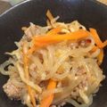 モラリオン's cooksnap of when they made しらたきと切り干し大根のチャプチェ風.