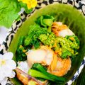 makichihua's cooksnap of when they made ✿菜の花と帆立の塩煮✿.