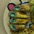 ユッキー1119's cooksnap of when they made ちくわとセロリの天ぷら.