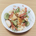 美味介's cooksnap of when they made ホクホクうまっ♫そら豆と里芋のおかかマヨ.