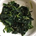 Noecookpad's cooksnap of when they made ホウレン草ナムル.