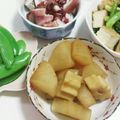 2525招き猫's cooksnap of when they made 大根の煮物⭐️ちくわぶ入り.