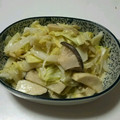 あるふぁ～すぴか's cooksnap of when they made 簡単☆エリンギとキャベツのマヨ炒め.
