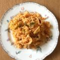 アルモンタン's cooksnap of when they made 簡単、パパッと豚キムチ炒飯.