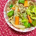 ふたごゆき's cooksnap of when they made 我家の山盛ﾓﾘﾓﾘ野菜の昭和な味野菜炒め.