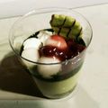 ❀ささみ❀'s cooksnap of when they made 抹茶のレア・チーズケーキ・ムース.