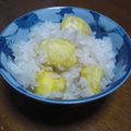 アロマ＆アロマ's cooksnap of when they made ☆我が家の栗ご飯☆.