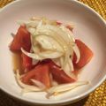 にことん's cooksnap of when they made トマトと玉ねぎのマリネサラダ.