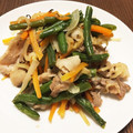 クックRJG0L2☆'s cooksnap of when they made いんげんと豚肉のナンプラー炒め.