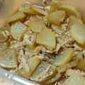 おちゃむ夫人's cooksnap of when they made ツナと大根の簡単レンジで煮物.