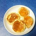 ウメ吉さん's cooksnap of when they made 高野豆腐＆麩入り✿ふわもちミニパンケーキ.