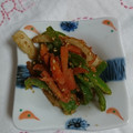 イチゴ、イチゴ。's cooksnap of when they made ちくわとピーマンと人参のきんぴら.