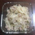 826252's cooksnap of when they made レンジで簡単☆新玉ねぎのそぼろ煮。.