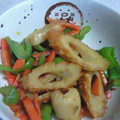 しぃ～ちゃん's cooksnap of when they made ｢ちくわのｶﾚｰきんぴら｣.