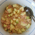 クックJ7CKQ1☆'s cooksnap of when they made 簡単5分:子メロンと人参のツナマヨ♡.