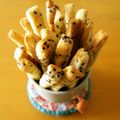 caramel-cookie's cooksnap of when they made 節分☆鬼ポッキー☆ごまクッキー.