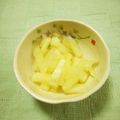 ﾁｲﾁｬﾝﾏﾏ's cooksnap of when they made 簡単！らっきょう酢でセロリのごま酢あえ.