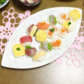 スージー＆ジル's cooksnap of when they made 簡単♡かわいい♡手まり寿司.