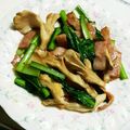 YUKAbuudaZ's cooksnap of when they made 簡単！小松菜とベーコンのバター醤油ソテー.