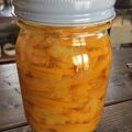 糠に釘入れたら's cooksnap of when they made 夏みかんの皮をピクルスに！.