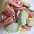 匙太郎's cooksnap of when they made アボカドとトマトのマヨわさびサラダ.