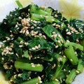 クックG8V72G☆'s cooksnap of when they made 捨てない　大根葉の和え物.